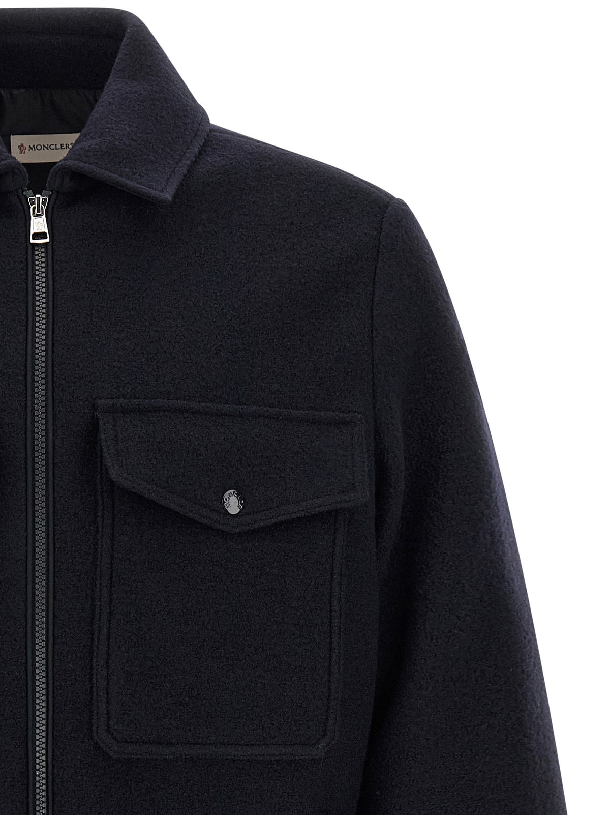 Wool overshirt