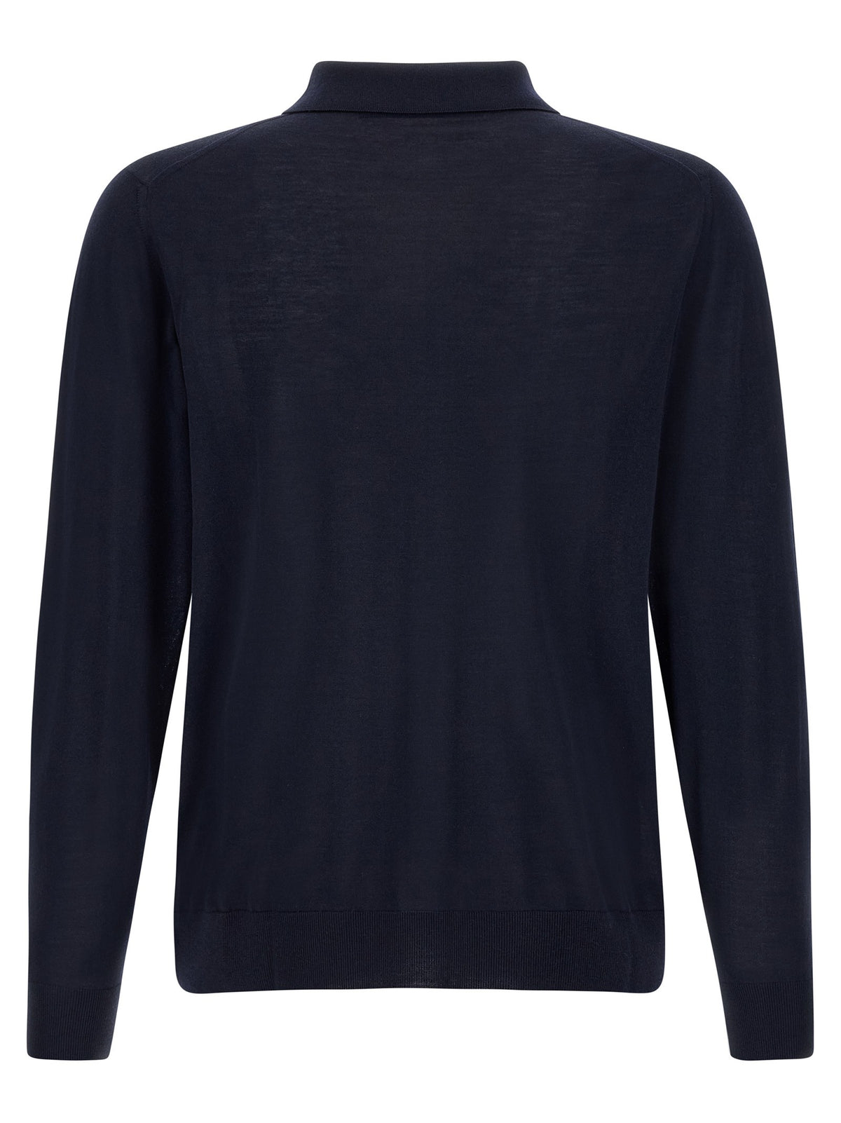 Wool polo shirt 14 microns