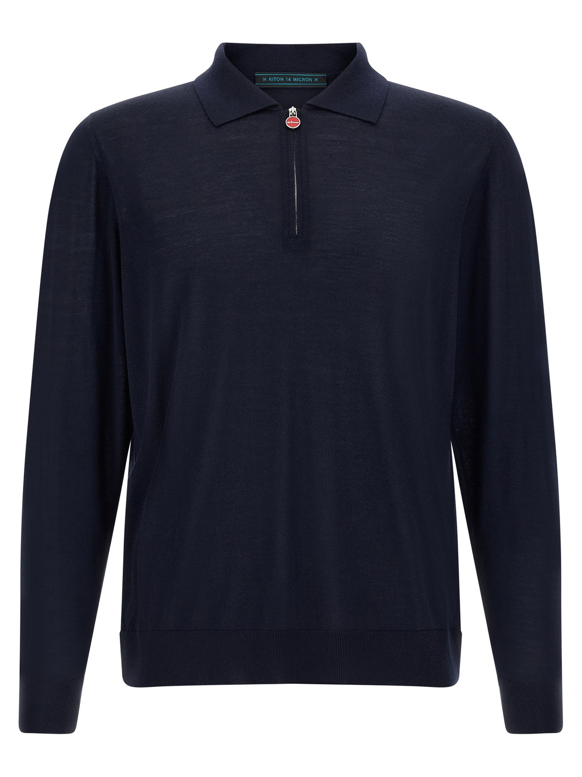 Wool polo shirt 14 microns