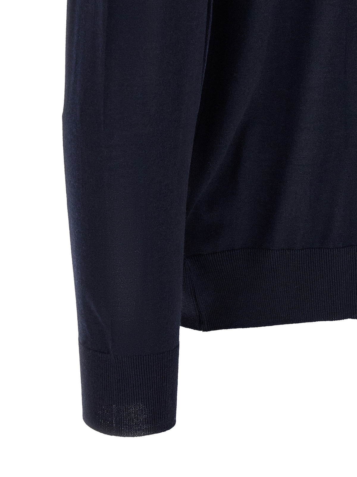 Wool polo shirt 14 microns