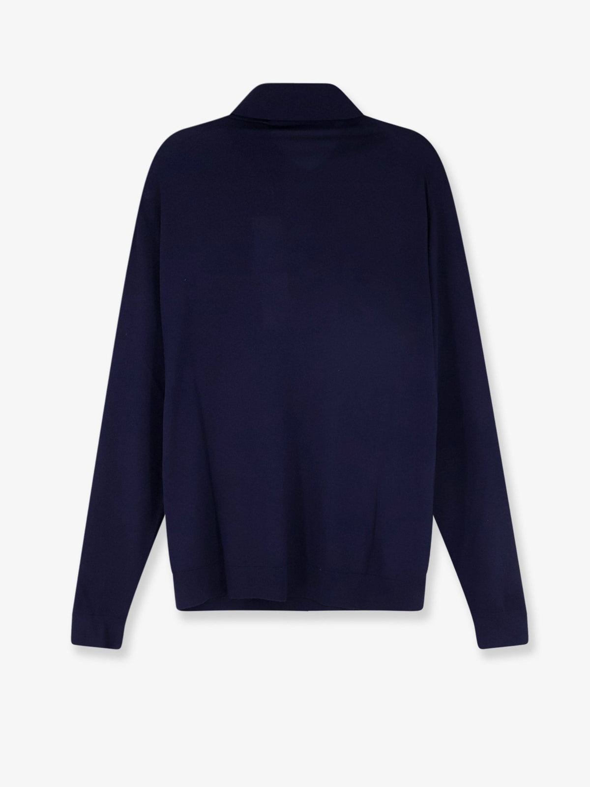 Wool polo shirt