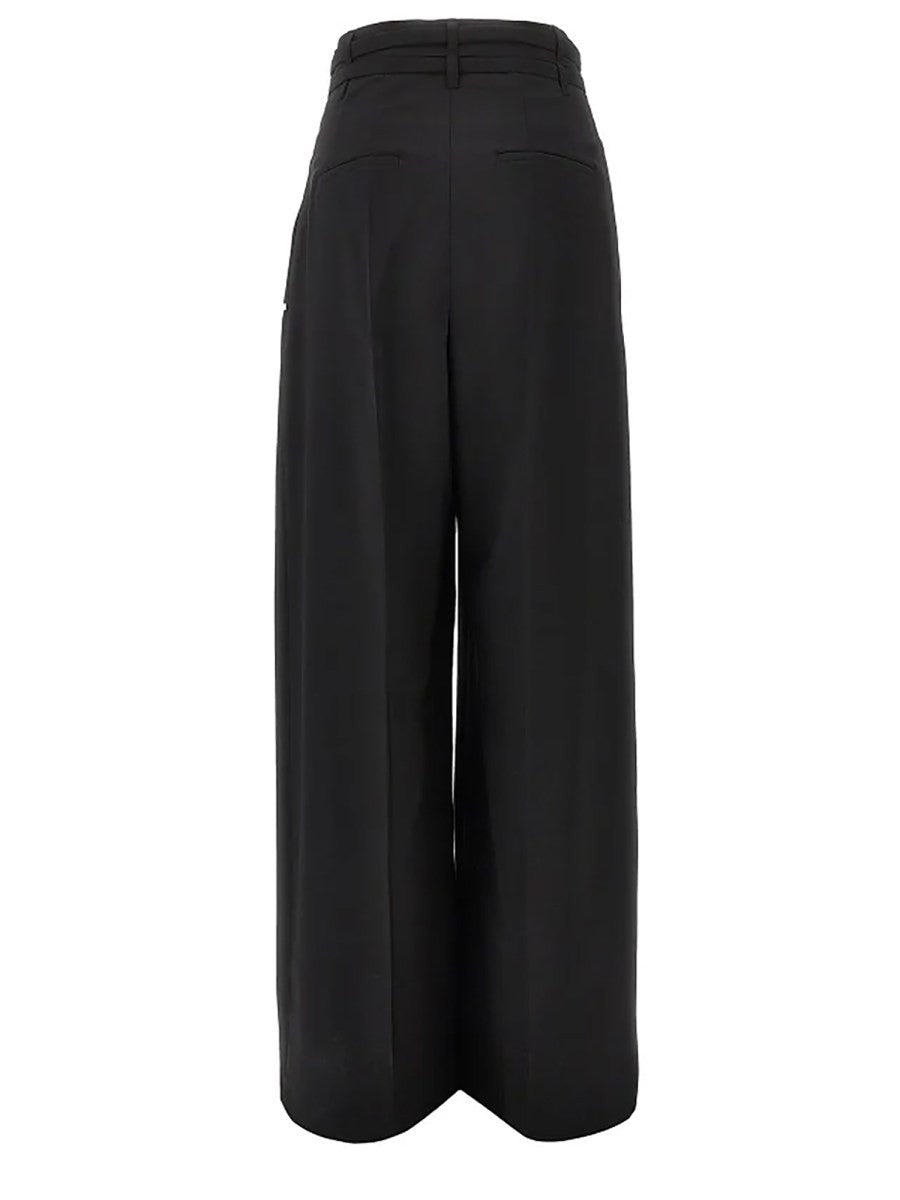 WOOL TAILORED PANTS