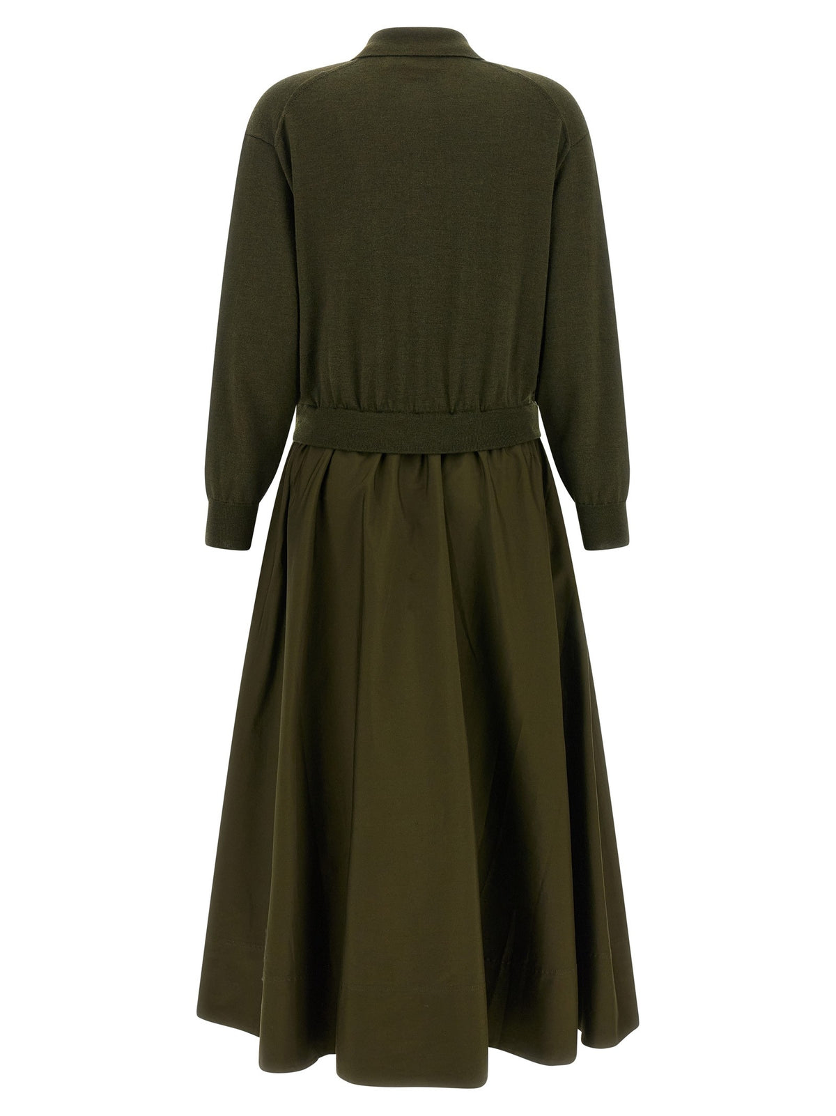 'Woven A-line' dress