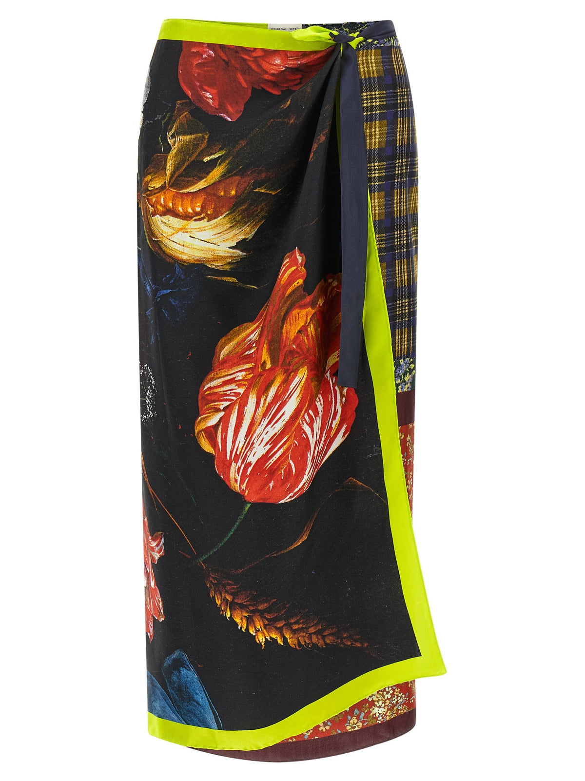 Wrap sarong skirt