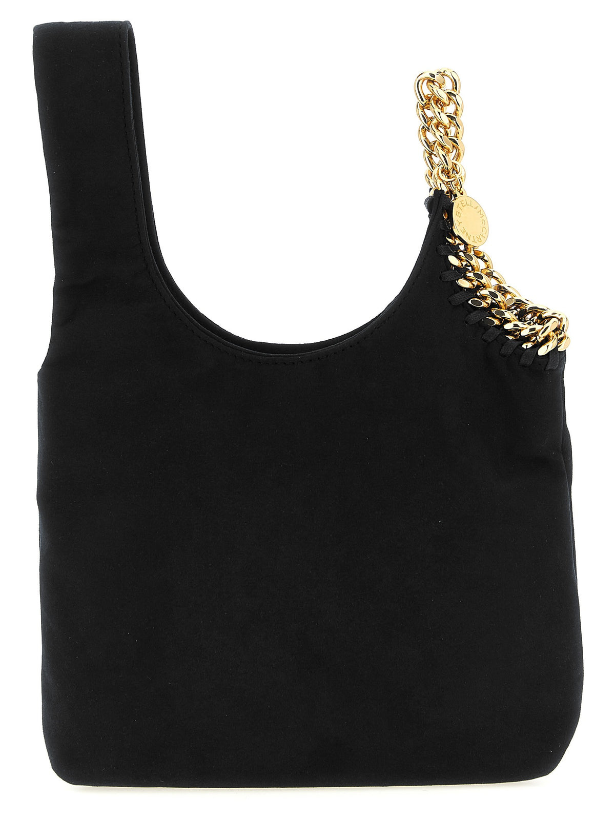 'Wristlet' suede handbag
