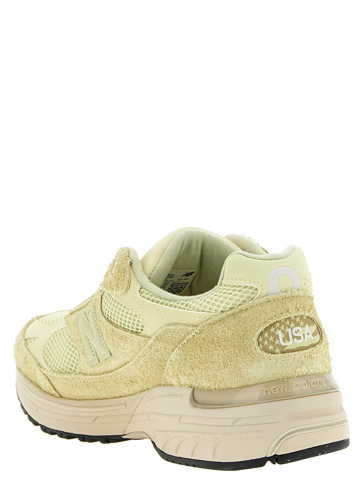 Yellow 'Made in USA 993' sneakers