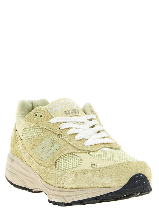Yellow 'Made in USA 993' sneakers