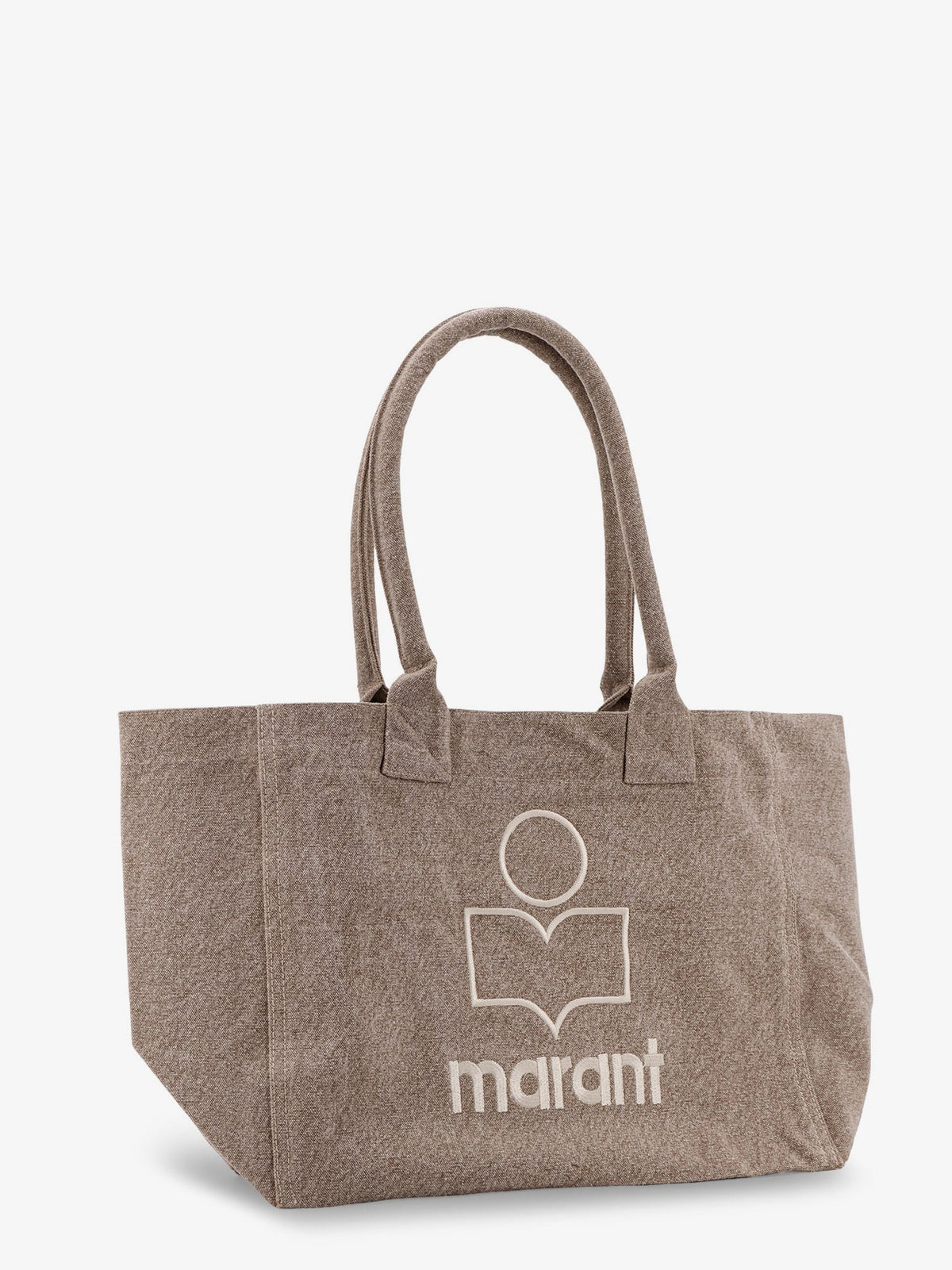 Yenky Zipped cotton shoulder bag