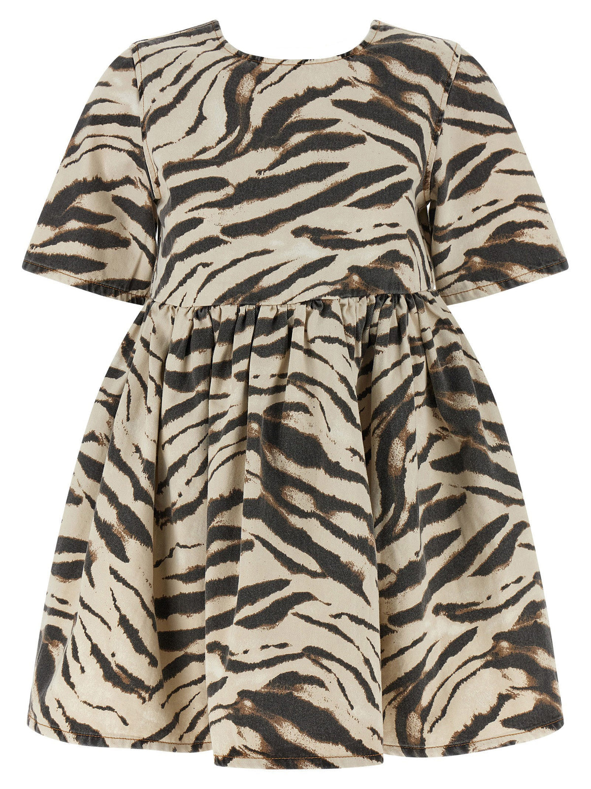 'Zebra Denim' dress