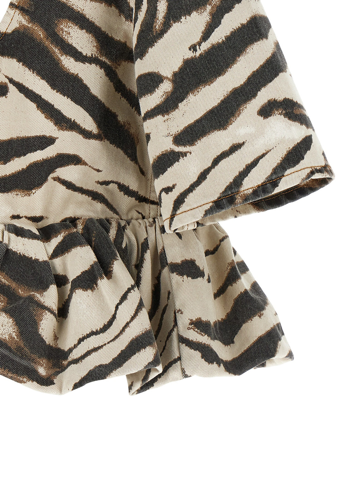 'Zebra Denim' top