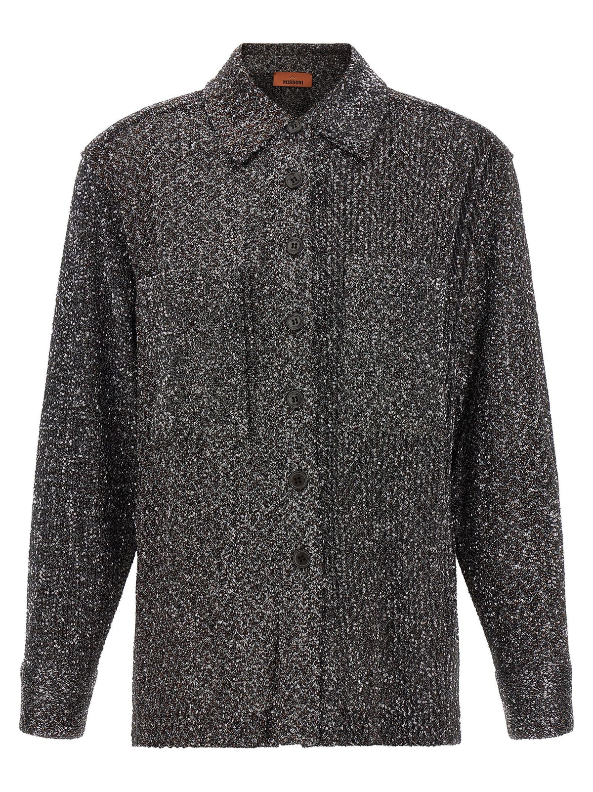 Zigzag sequin shirt