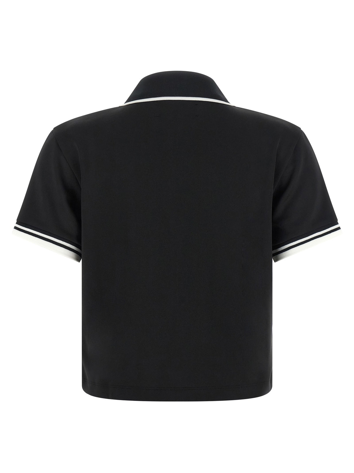 Zipped polo shirt