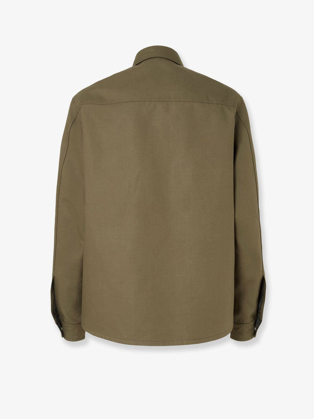 Zucca Green FF jacquard nylon blouson